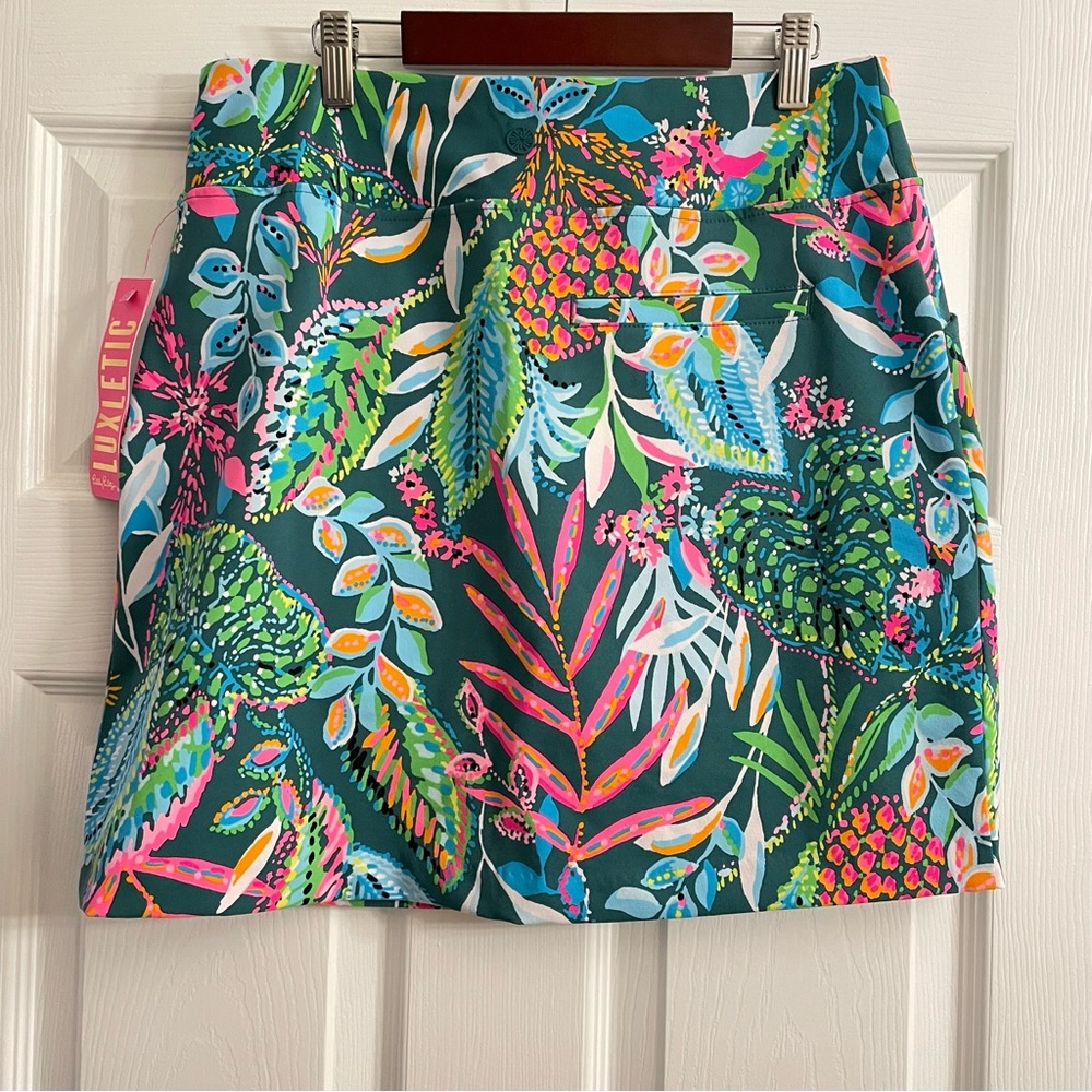 Lilly Pulitzer size 4 floral tennis skirt - Picture 4 of 7